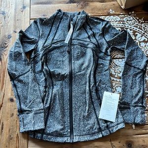 Lululemon marbled space dye effect zip up define jacket women’s size 6